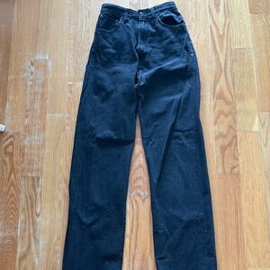 Imogene and Willie Catherine washed black Selvedge Denim 25